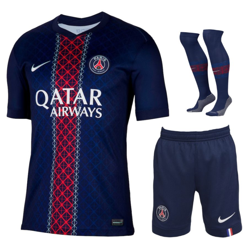 Set Completo Bambino PSG 2025-2026 – Casa Blu Notte Classico